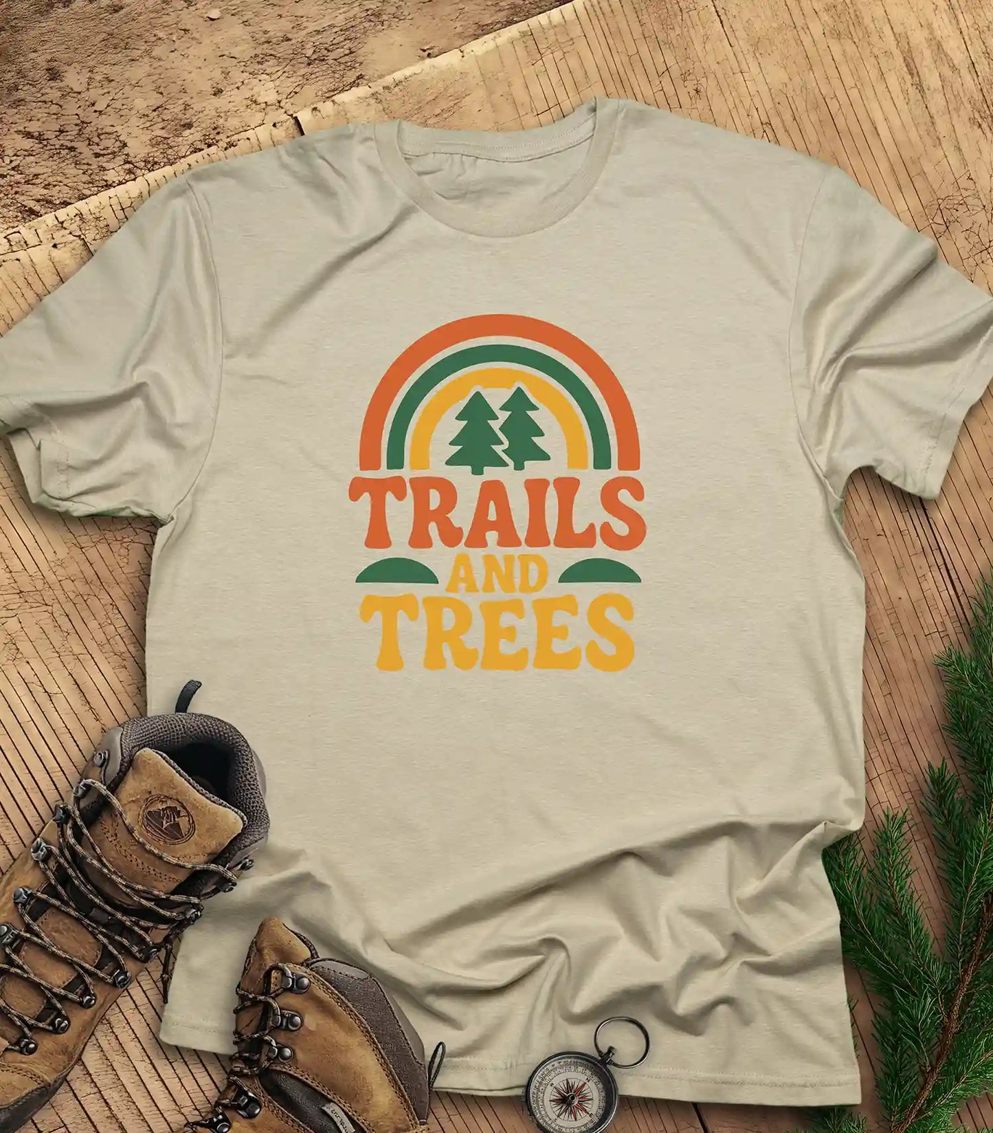 Trails & trees t-shirt