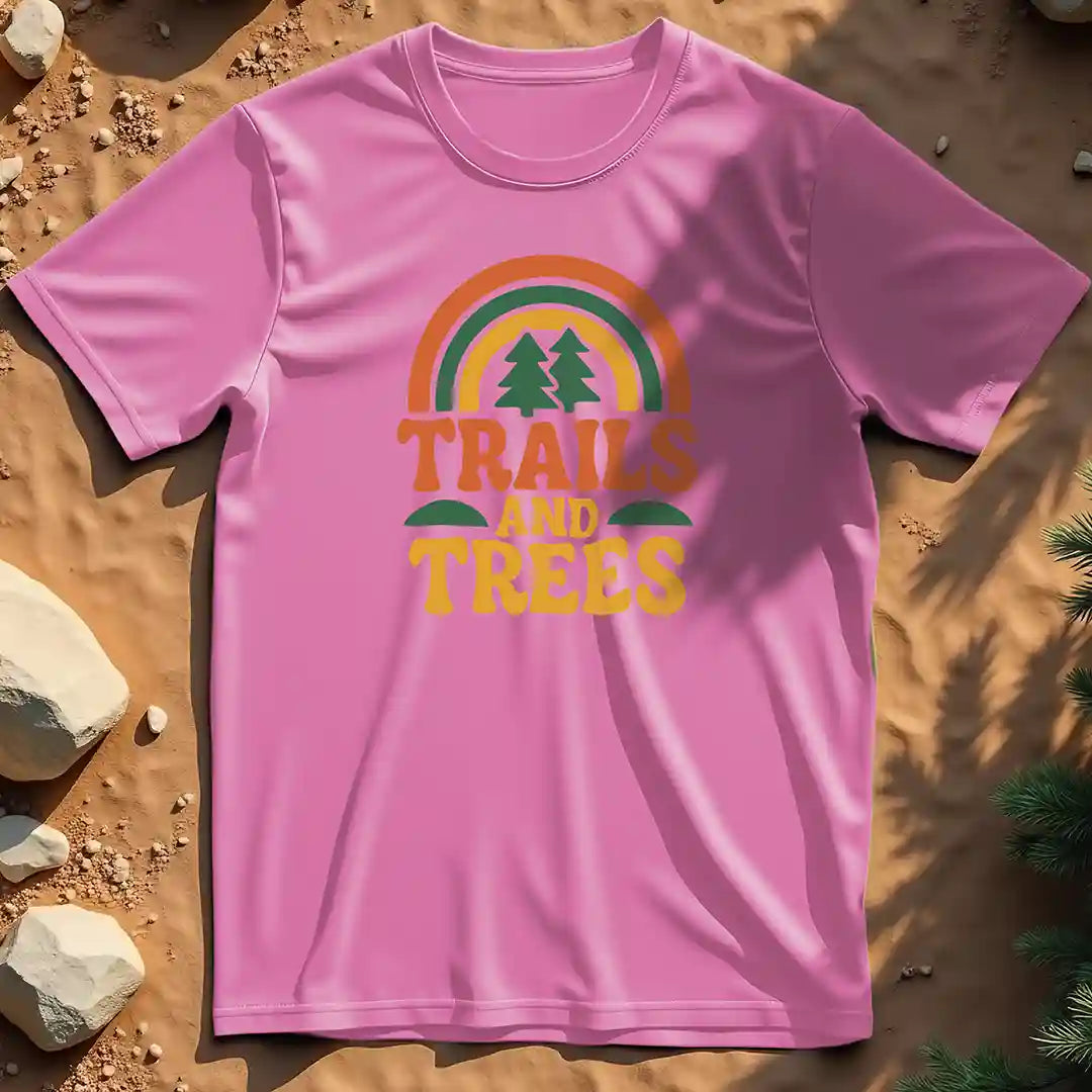 Trails & trees t-shirt