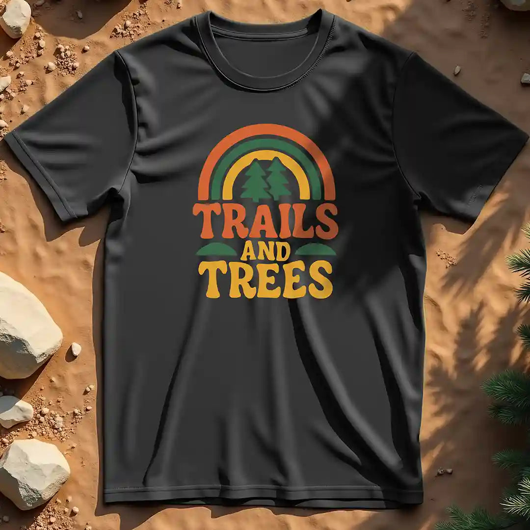 Trails & trees t-shirt