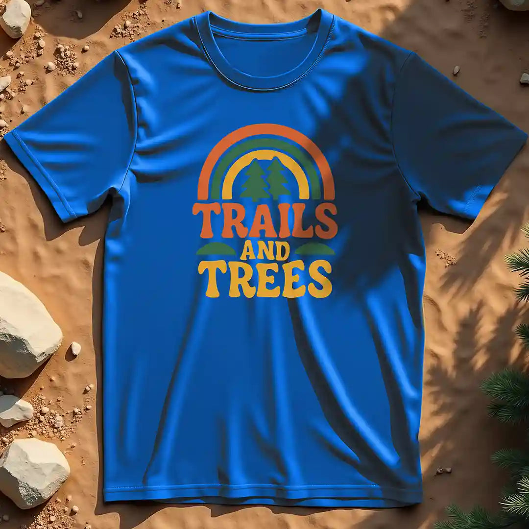 Trails & trees t-shirt