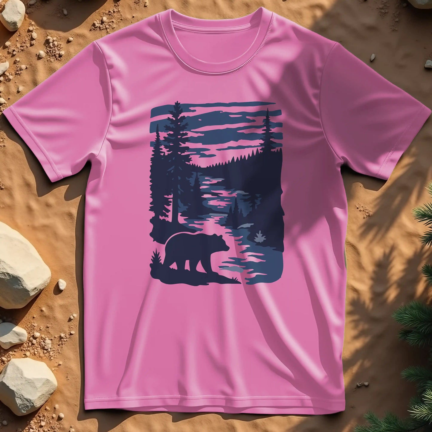 Wilderness Bear Silhouette t-shirt