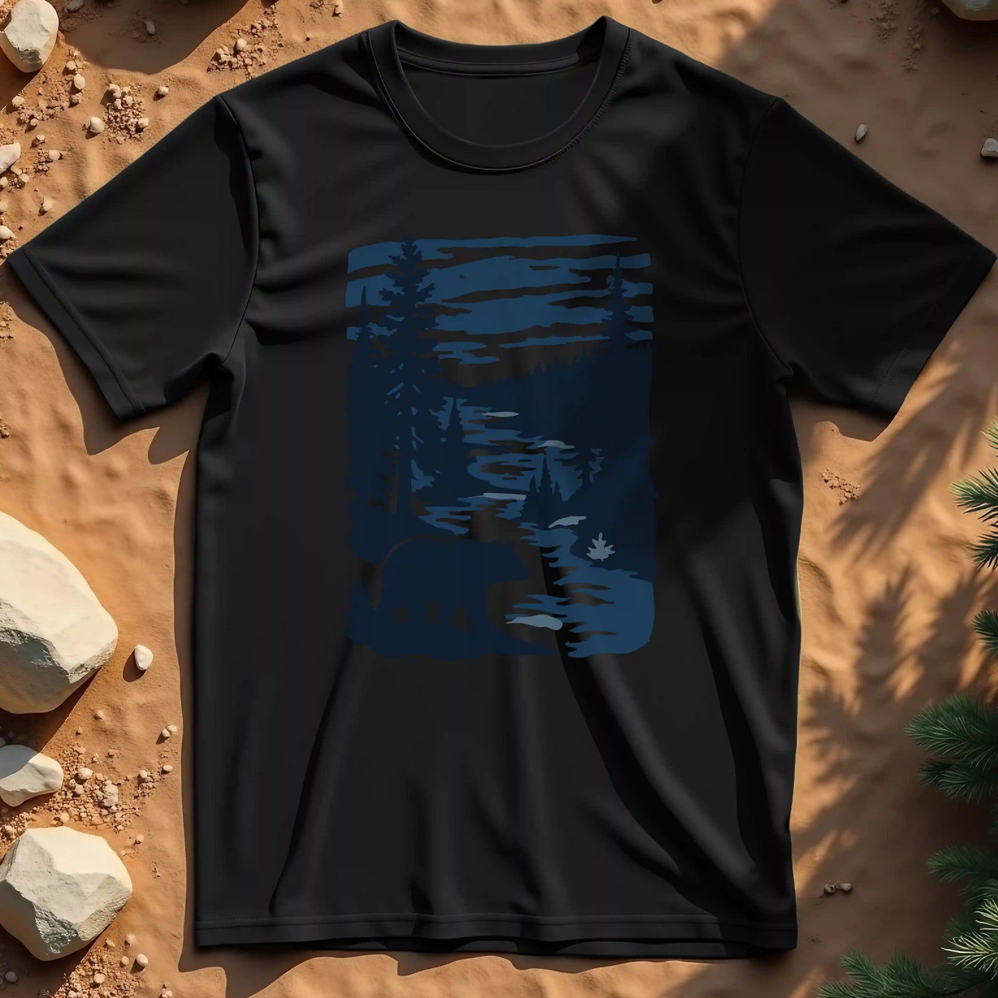Wilderness Bear Silhouette t-shirt