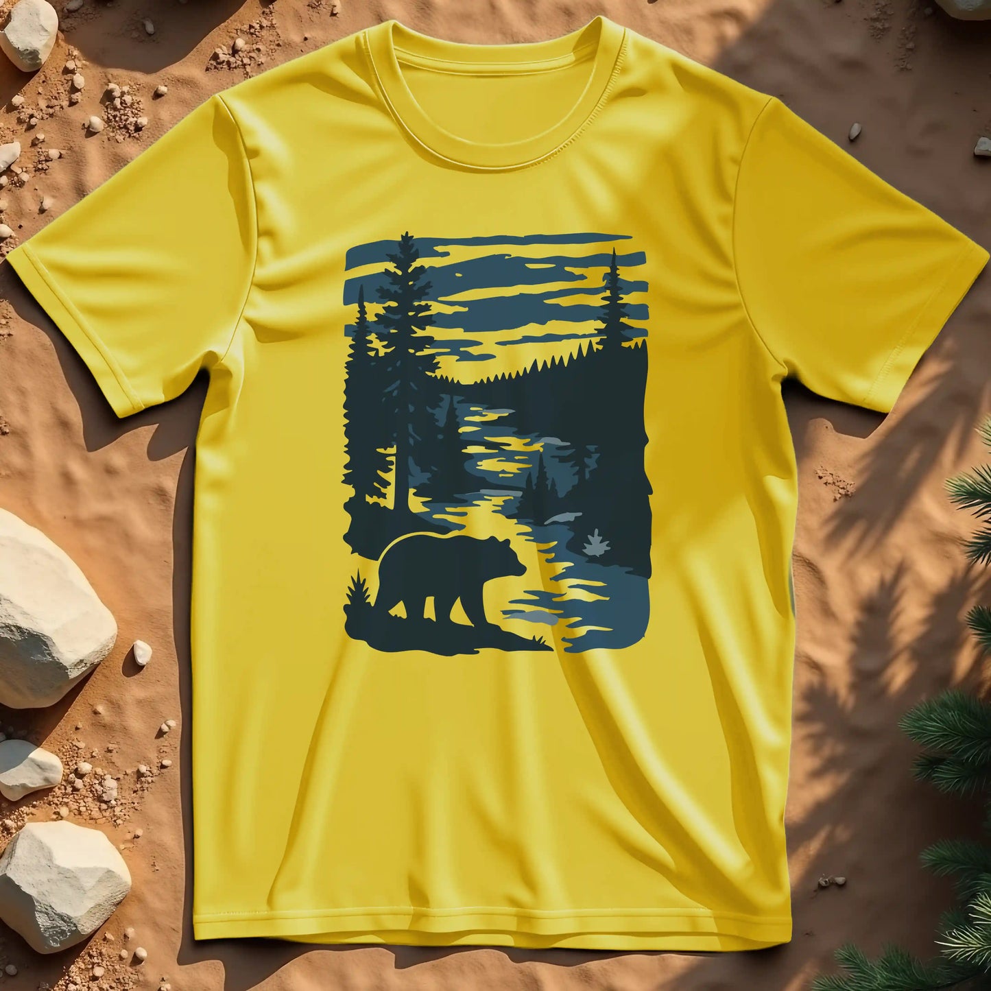 Wilderness Bear Silhouette t-shirt