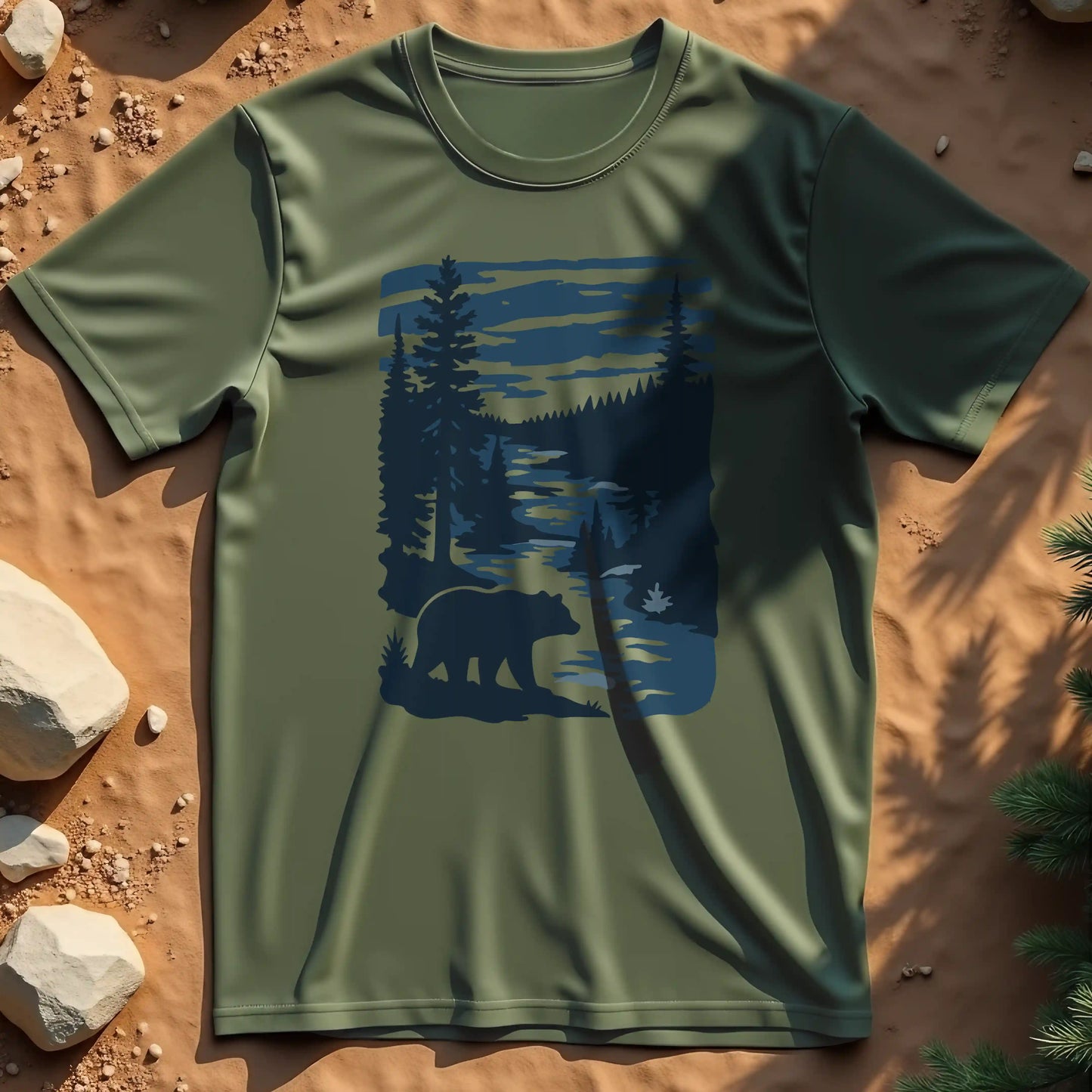 Wilderness Bear Silhouette t-shirt