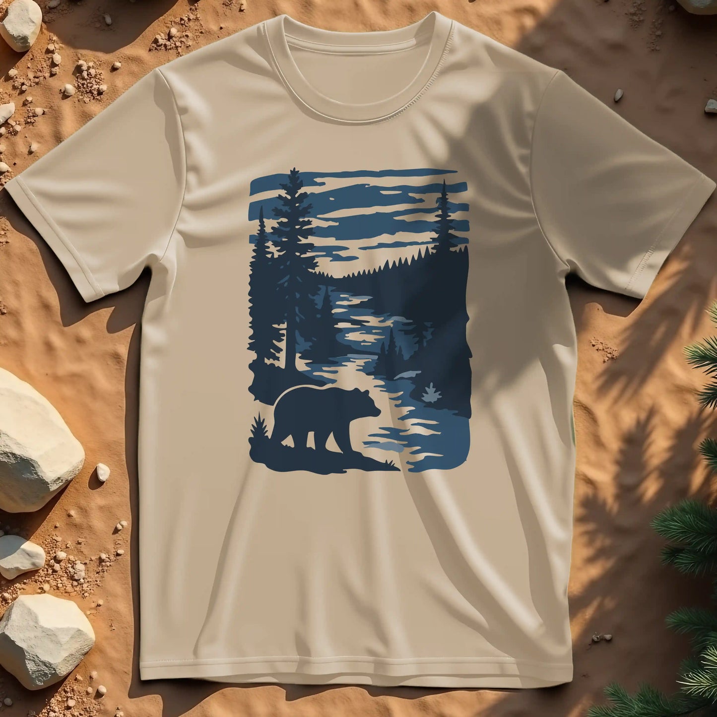 Wilderness Bear Silhouette t-shirt