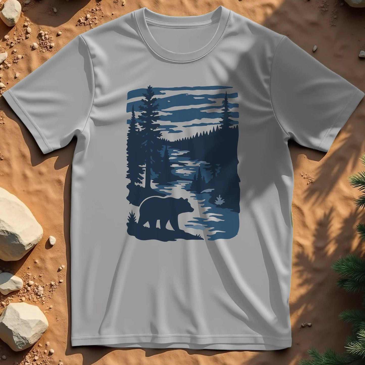 Wilderness Bear Silhouette t-shirt