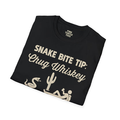Snake Bite Tip Whiskey t-shirt