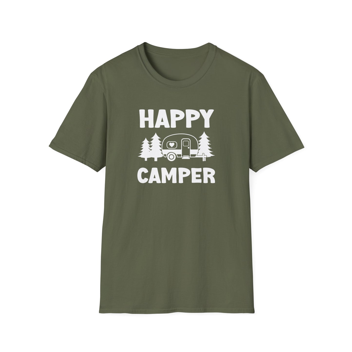 Happy camper - caravan  t-shirt