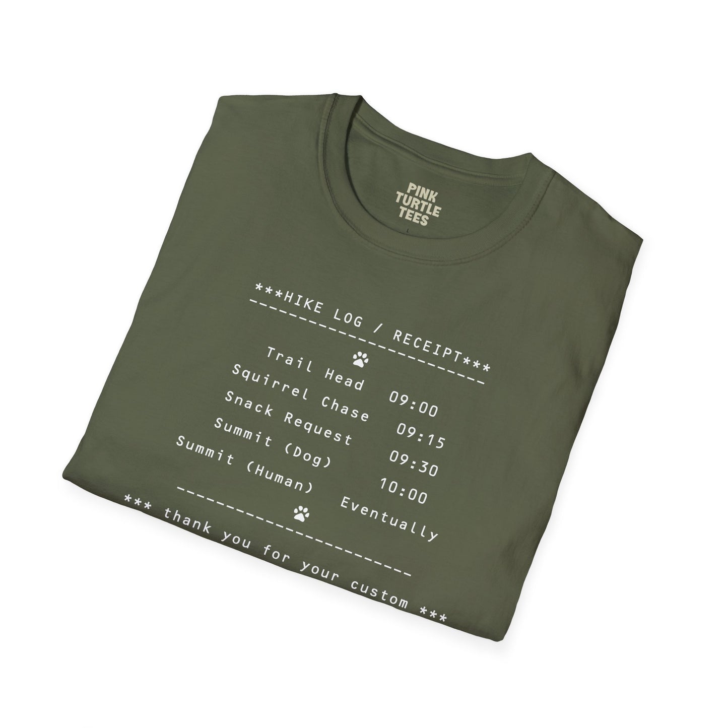 Receipt t-shirt