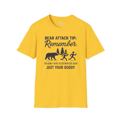 Bear attack tip no 2 t-shirt