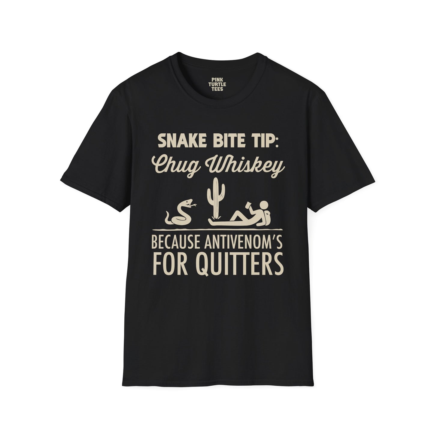 Snake Bite Tip Whiskey t-shirt