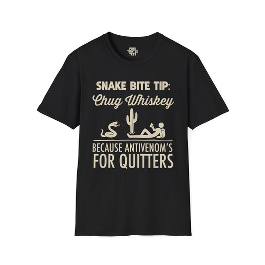 Snake Bite Tip Whiskey t-shirt