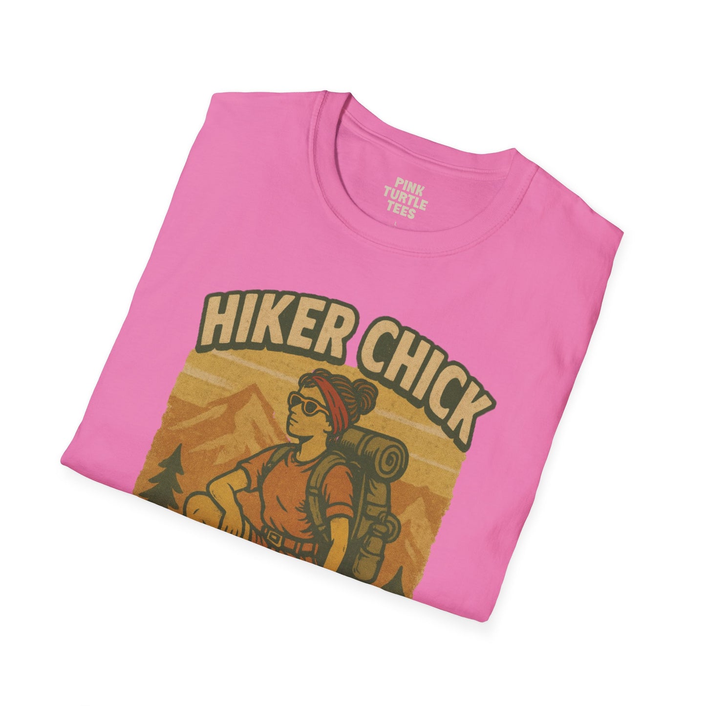 Retro Hiker Chick t-shirt