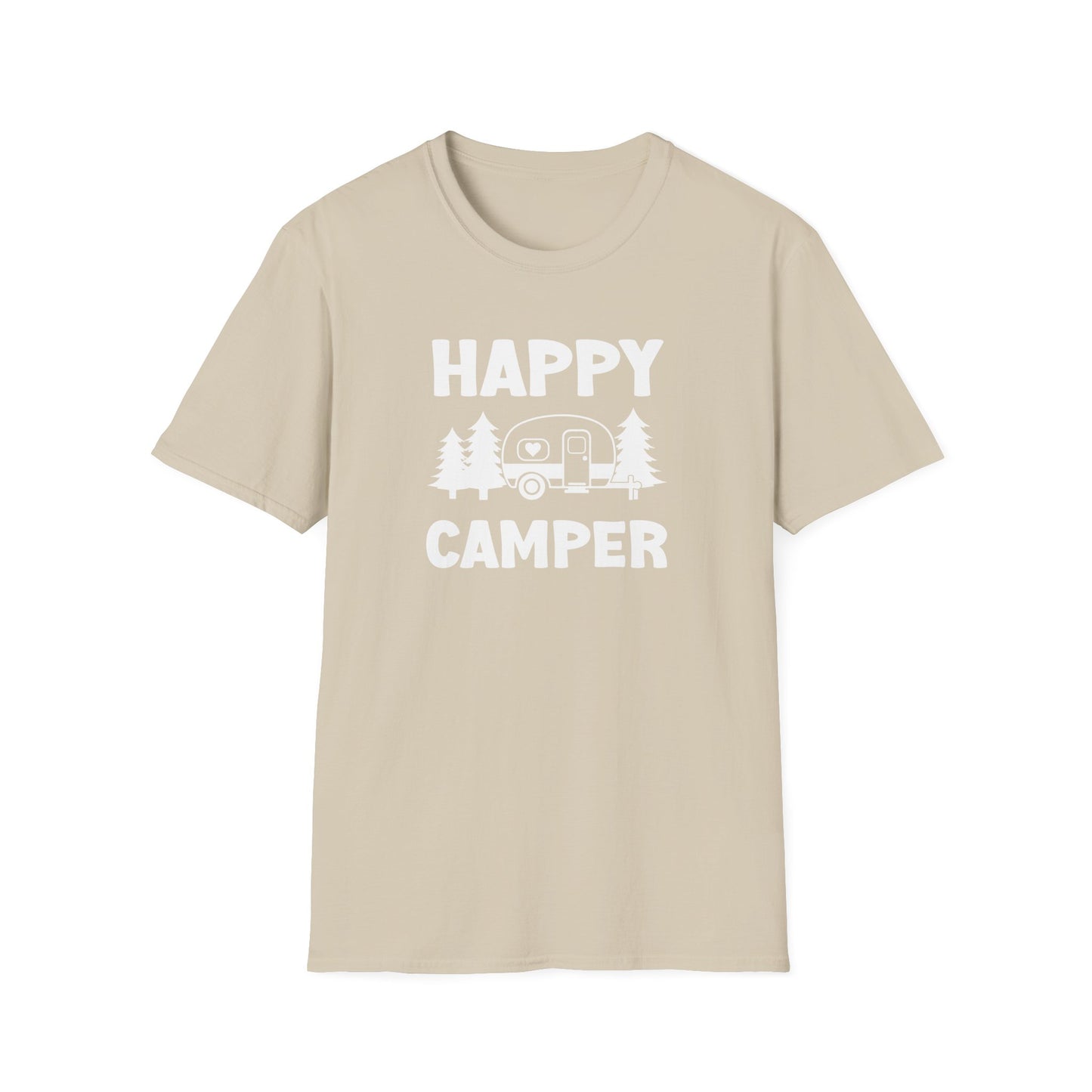 Happy camper - caravan  t-shirt