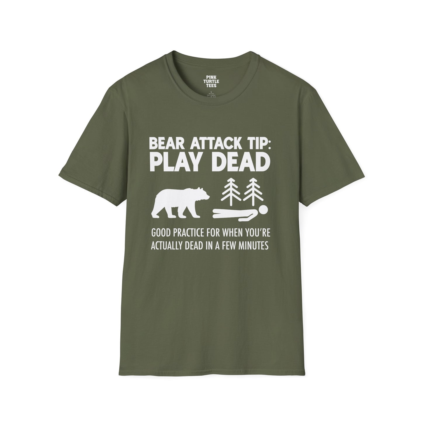 Bear attack t-shirt