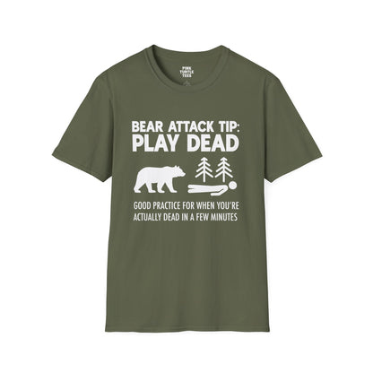 Bear attack t-shirt