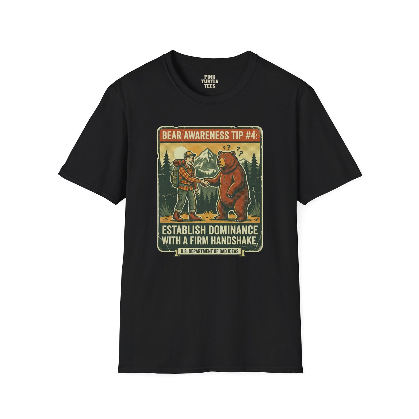 Bear Awareness Tip 4 t-shirt