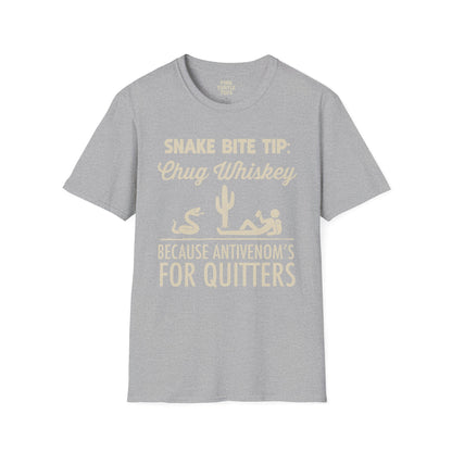 Snake Bite Tip Whiskey t-shirt