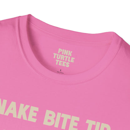 Snake Bite Tip Whiskey t-shirt