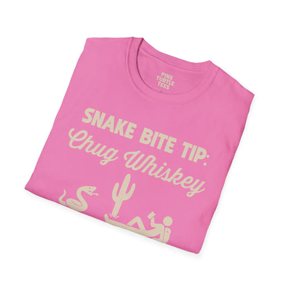 Snake Bite Tip Whiskey t-shirt