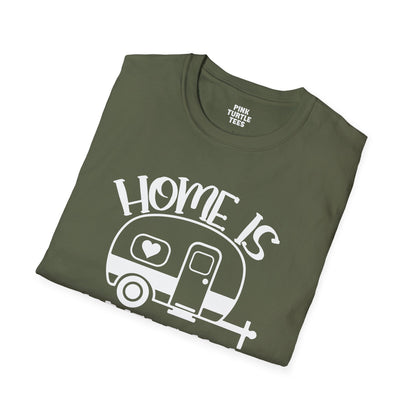 Home is where you park it  t-shirt