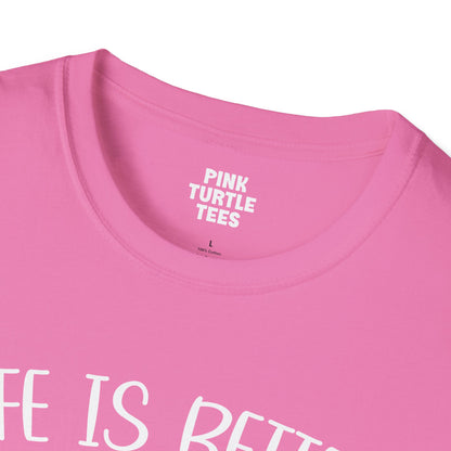 Life is better around the campfire  t-shirt