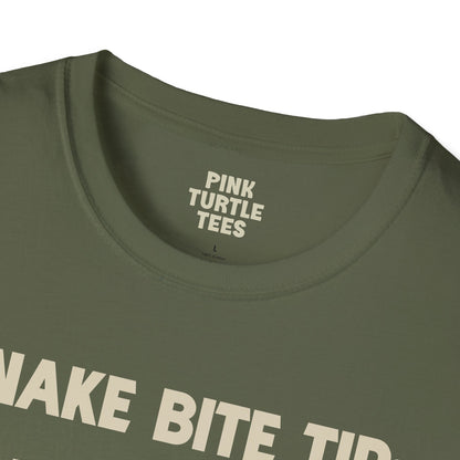 Snake Bite Tip Whiskey t-shirt