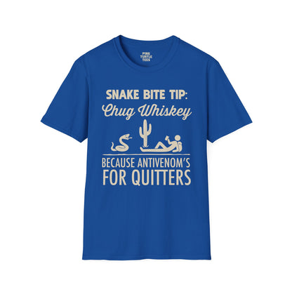 Snake Bite Tip Whiskey t-shirt