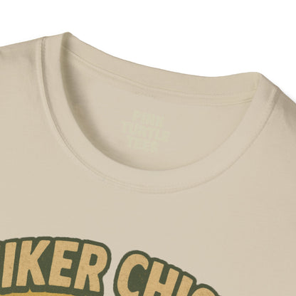 Retro Hiker Chick t-shirt