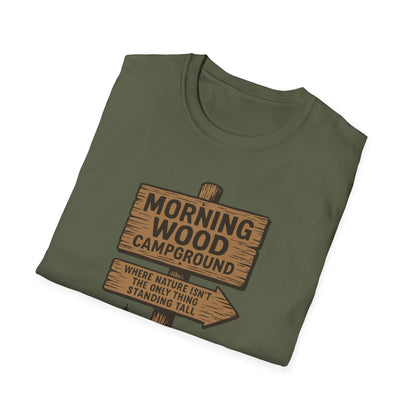 Morning wood t-shirt