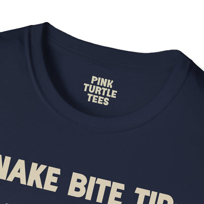 Snake Bite Tip Whiskey t-shirt