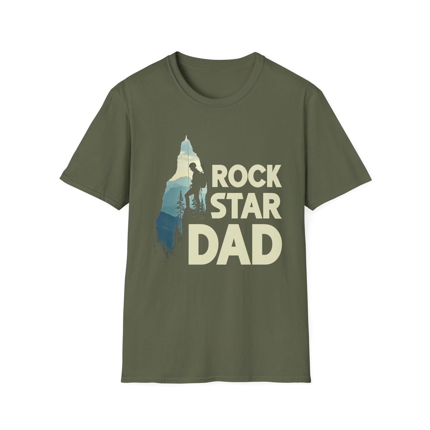 Rockstar dad t-shirt