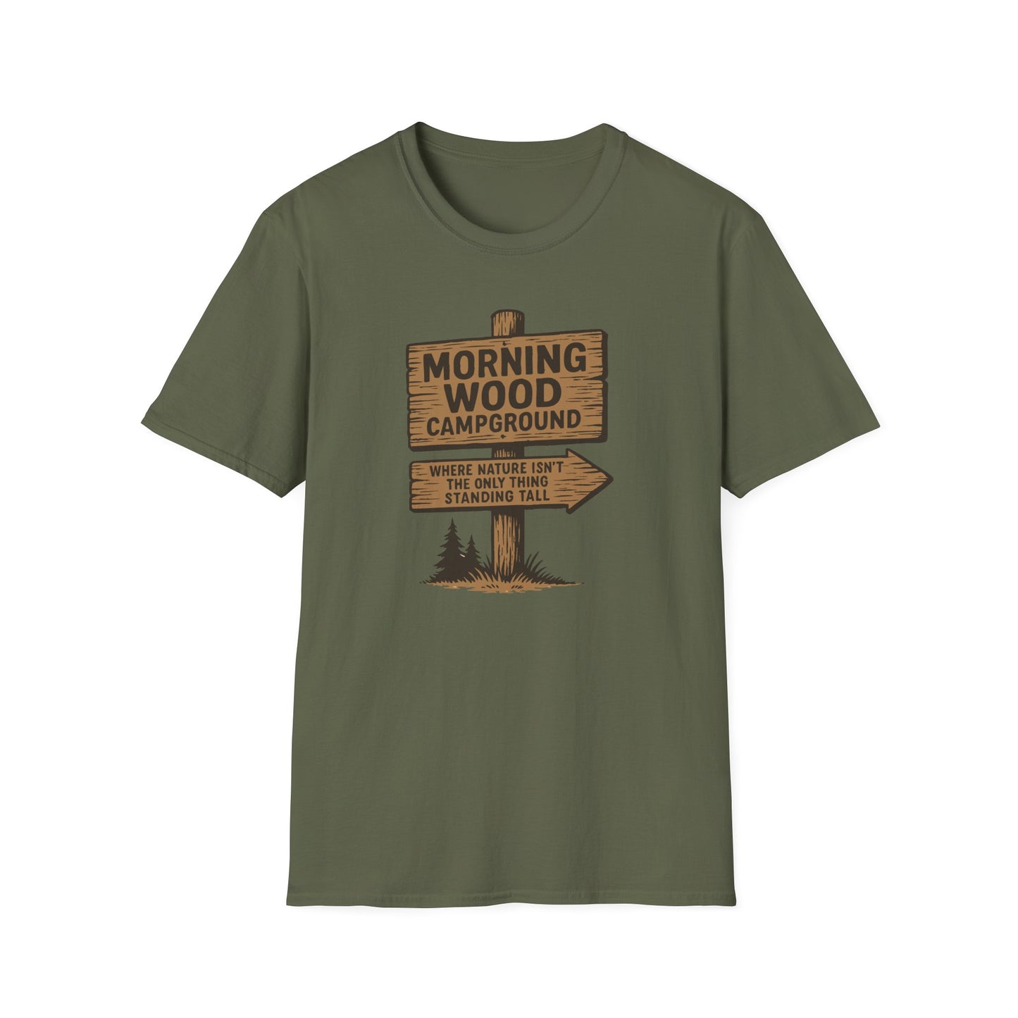 Morning wood t-shirt