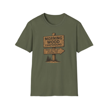 Morning wood t-shirt
