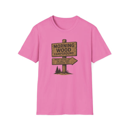 Morning wood t-shirt