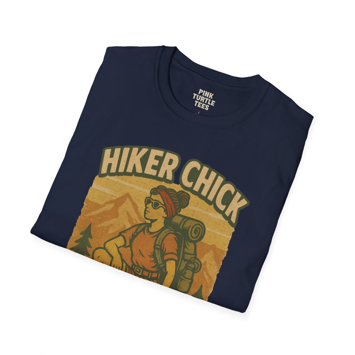 Retro Hiker Chick t-shirt
