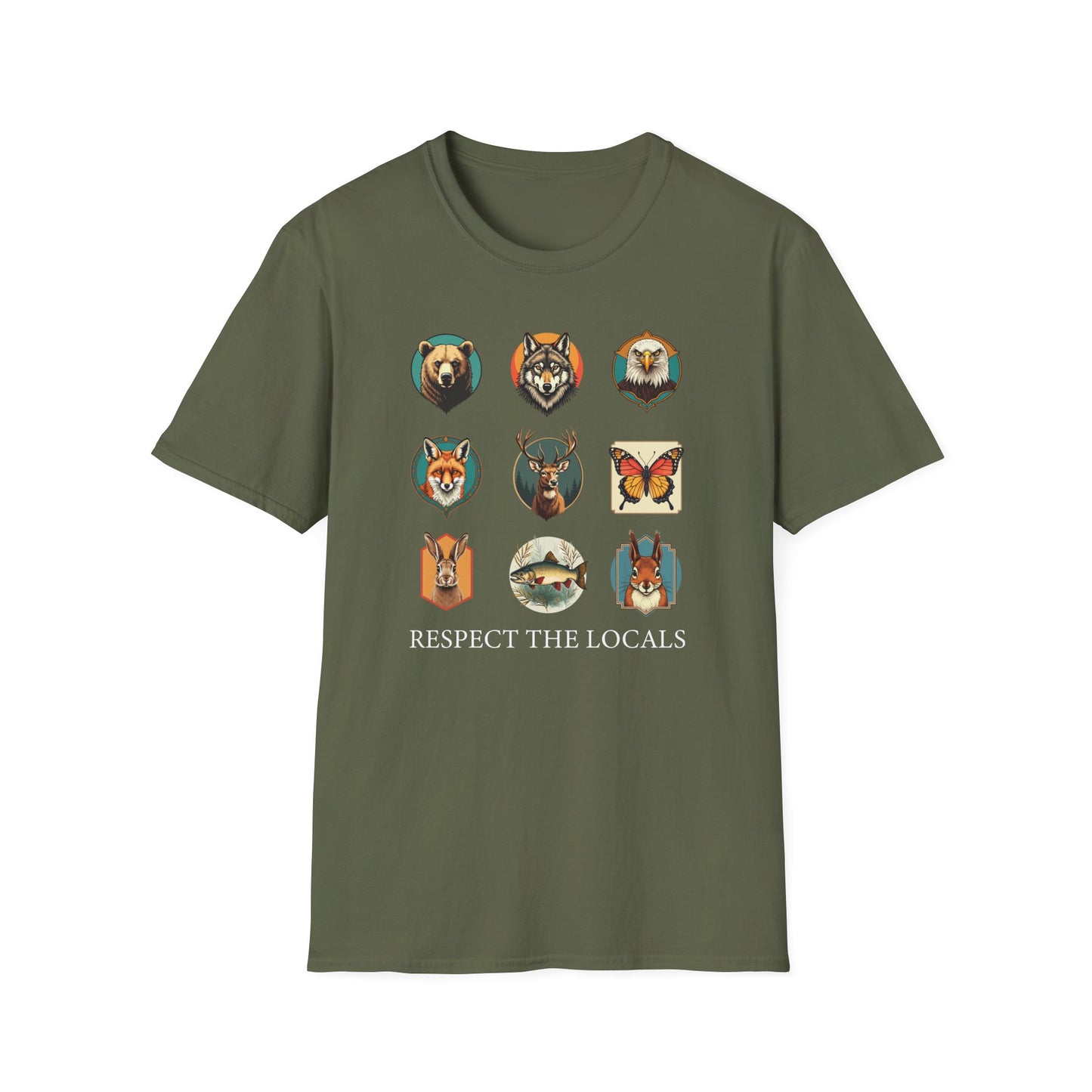 Respect the Locals t-shirt