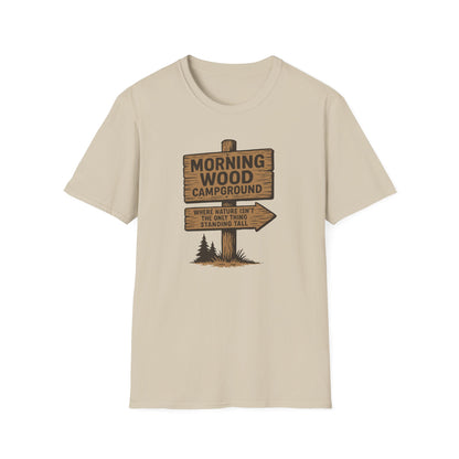 Morning wood t-shirt