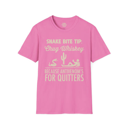 Snake Bite Tip Whiskey t-shirt