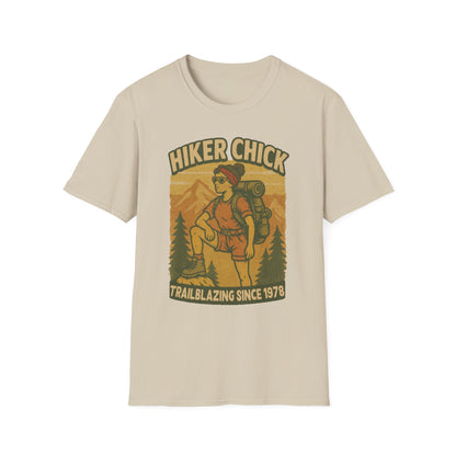 Retro Hiker Chick t-shirt