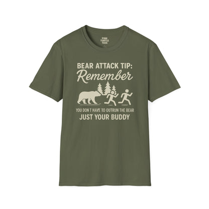 Bear attack tip no 2 t-shirt