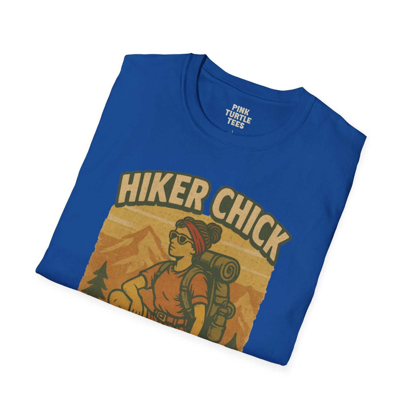 Retro Hiker Chick t-shirt