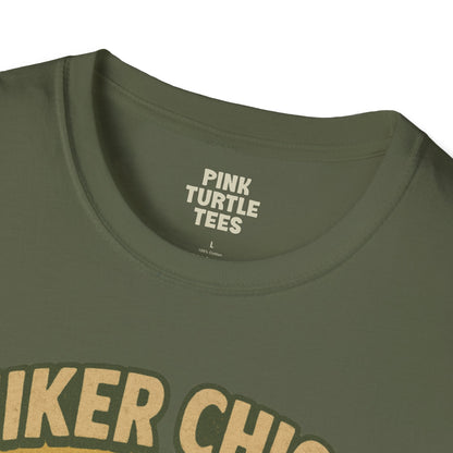 Retro Hiker Chick t-shirt