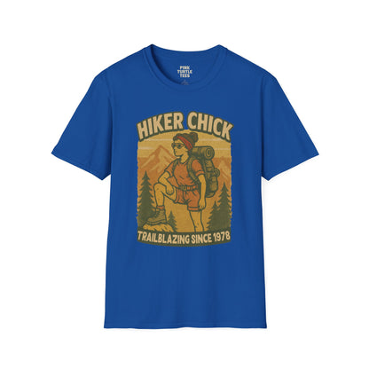 Retro Hiker Chick t-shirt