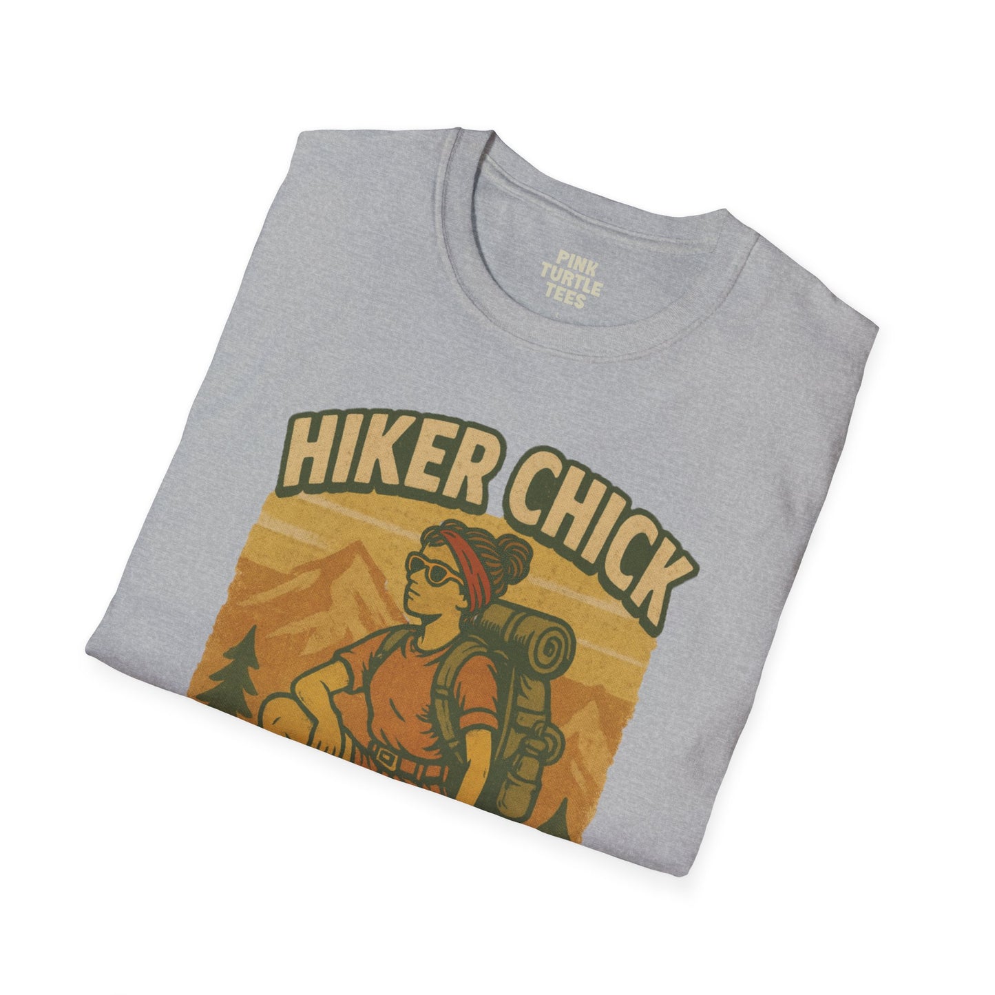 Retro Hiker Chick t-shirt