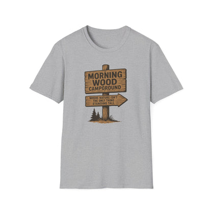 Morning wood t-shirt