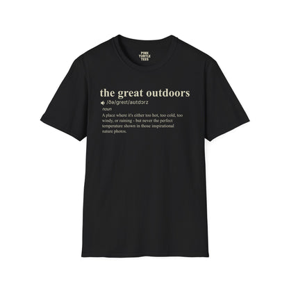Definition - Outdoors t-shirt