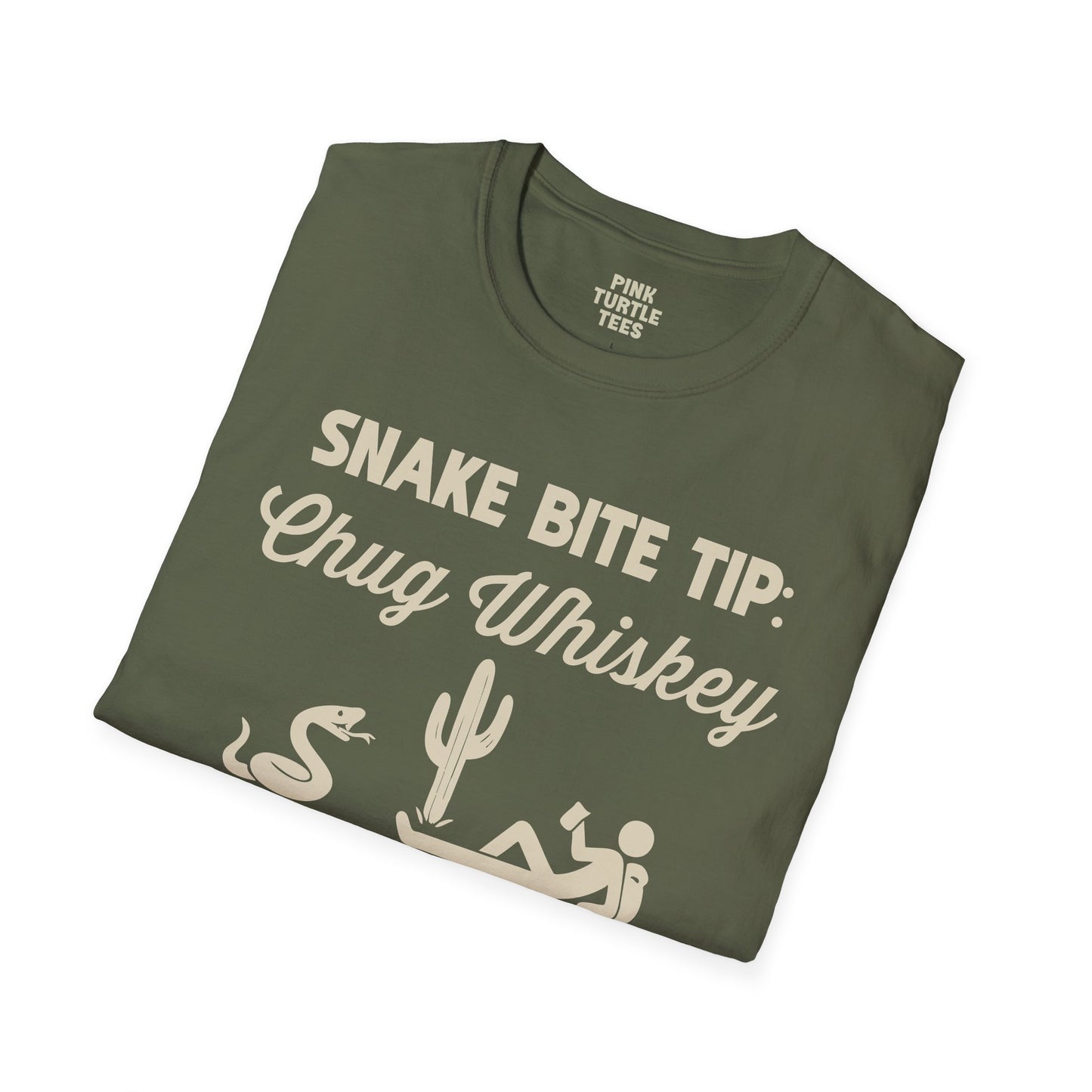 Snake Bite Tip Whiskey t-shirt