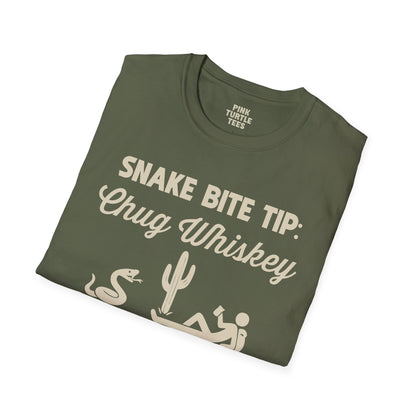 Snake Bite Tip Whiskey t-shirt
