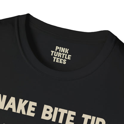 Snake Bite Tip Whiskey t-shirt